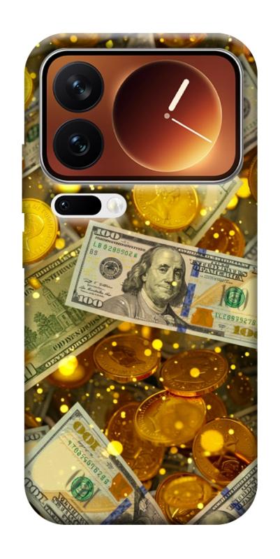 Чехол itsPrint Gold and dollars для Xiaomi 17 Pro Max, деньги, купить оптом с доставкой