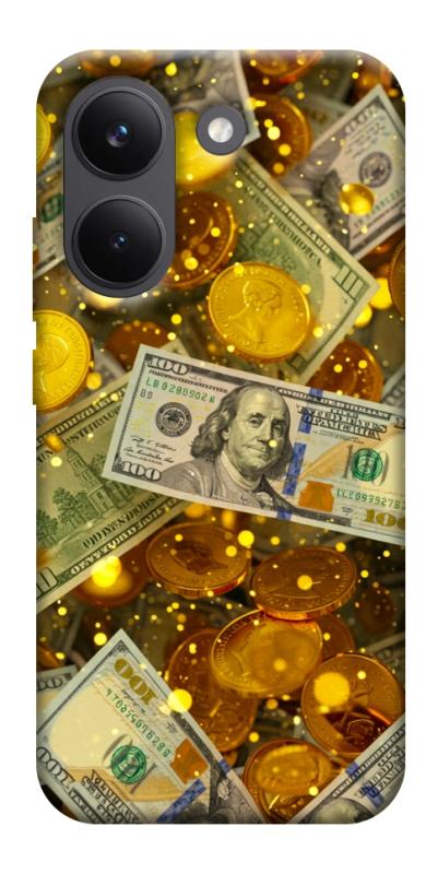 Чехол itsPrint Gold and dollars для Xiaomi Poco X8 Pro, деньги, купить оптом с доставкой