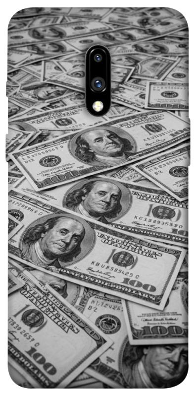 Чехол itsPrint Dollars background для OnePlus 7, деньги, купить оптом с доставкой