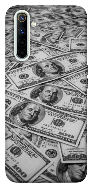 Чехол itsPrint Dollars background для Realme 6, деньги, купить оптом с доставкой