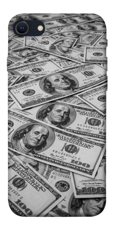 Чехол itsPrint Dollars background для Apple iPhone SE (2020), деньги, купить оптом с доставкой