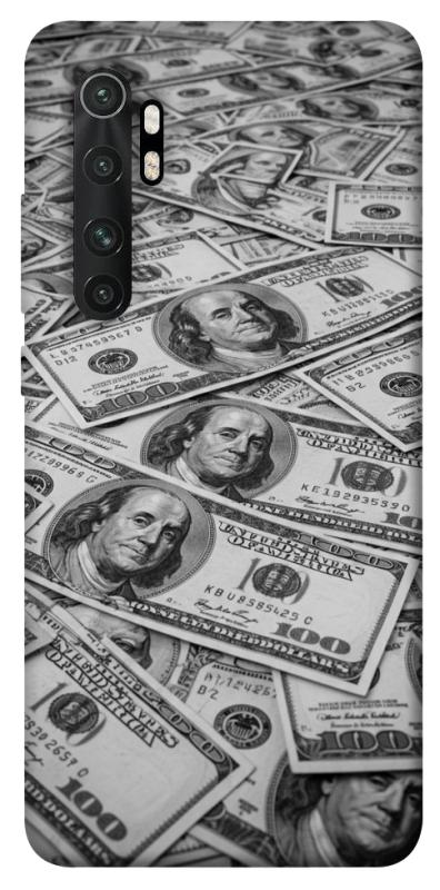 Чехол itsPrint Dollars background для Xiaomi Mi Note 10 Lite, деньги, купить оптом с доставкой