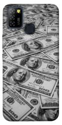 Чехол itsPrint Dollars background для Infinix Hot 10 Lite