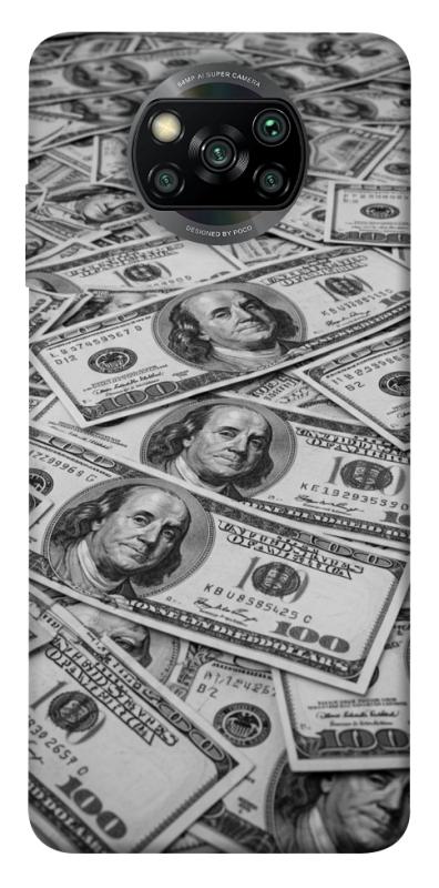 Чехол itsPrint Dollars background для Xiaomi Poco X3 NFC / Poco X3 Pro, деньги, купить оптом с доставкой