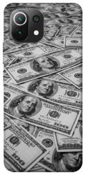 Чехол itsPrint Dollars background для Xiaomi Mi 11 Lite