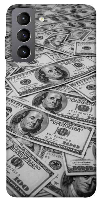 Чехол itsPrint Dollars background для Samsung Galaxy S21 FE, деньги, купить оптом с доставкой
