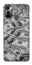 Чехол itsPrint Dollars background для TECNO Spark 7