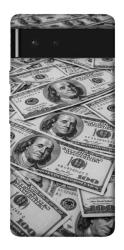 Чехол itsPrint Dollars background для Google Pixel 6