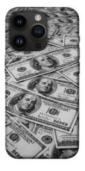 Чехол itsPrint Dollars background для Apple iPhone 14 Pro (6.1")