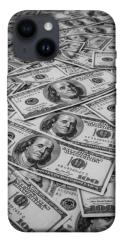 Чехол itsPrint Dollars background для Apple iPhone 14 (6.1")
