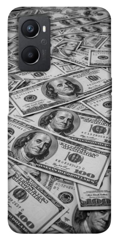 Чехол itsPrint Dollars background для Oppo A96, деньги, купить оптом с доставкой