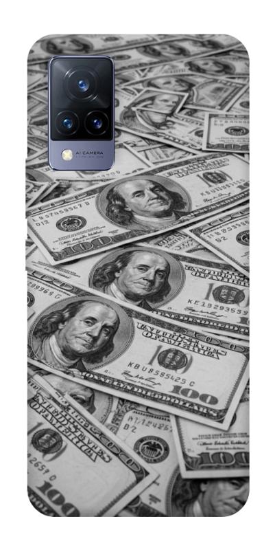 Чохол itsPrint Dollars background для Vivo V21, гроші, купити оптом з доставкою