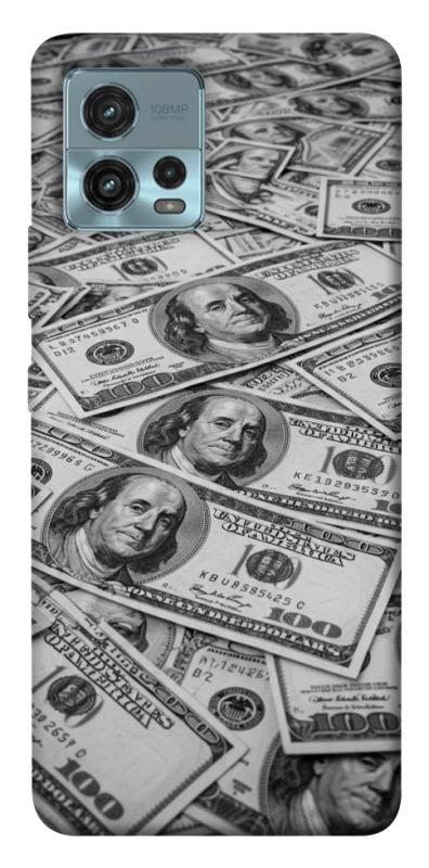 Чохол itsPrint Dollars background для Motorola Moto G72, гроші, купити оптом з доставкою