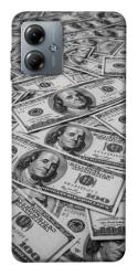 Чехол itsPrint Dollars background для Motorola Moto G14