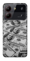 Чехол itsPrint Dollars background для ZTE Blade A54 4G