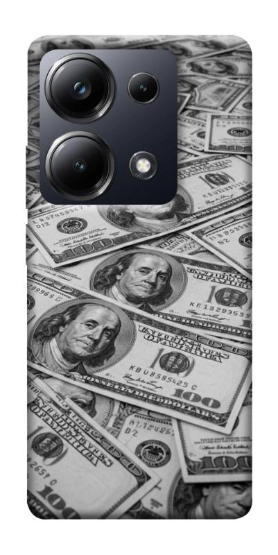 Чехол itsPrint Dollars background для Xiaomi Redmi 13 4G / Poco M6 4G, деньги, купить оптом с доставкой