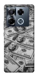Чехол itsPrint Dollars background для Infinix Note 40 Pro 4G