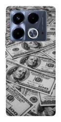 Чехол itsPrint Dollars background для Infinix Note 40 4G