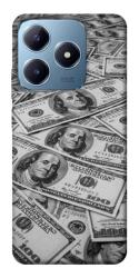 Чехол itsPrint Dollars background для Realme C63 4G