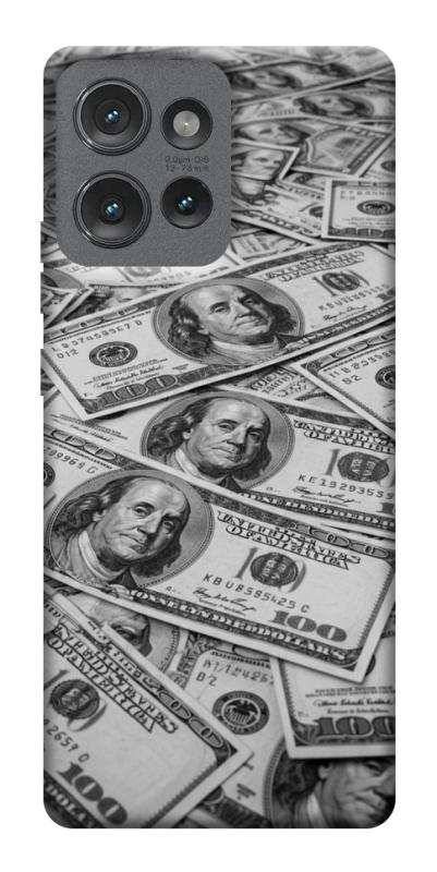 Чехол itsPrint Dollars background для Motorola Edge 50, деньги, купить оптом с доставкой