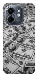 Чехол itsPrint Dollars background для Infinix Smart 9 4G / Hot 50i