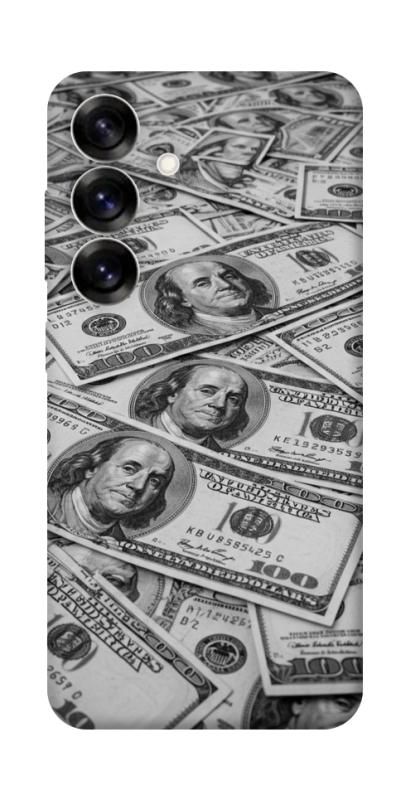 Чехол itsPrint Dollars background для Samsung Galaxy S25, деньги, купить оптом с доставкой