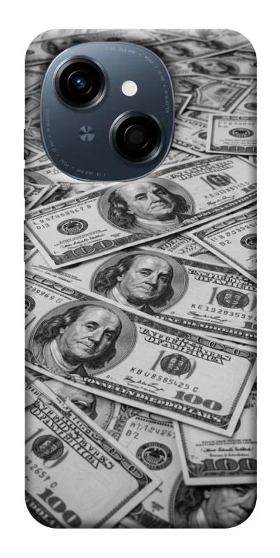 Чехол itsPrint Dollars background для TECNO Spark Go 1, деньги, купить оптом с доставкой
