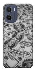 Чехол itsPrint Dollars background для Motorola Moto G05