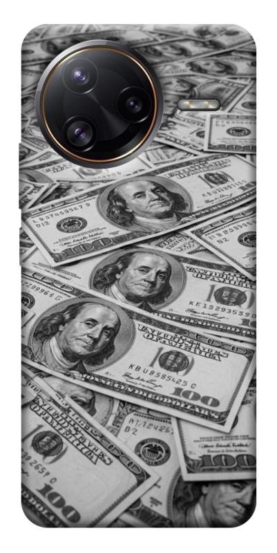 Чехол itsPrint Dollars background для Xiaomi Poco F7, деньги, купить оптом с доставкой