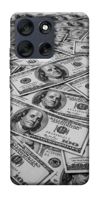 Чехол itsPrint Dollars background для Motorola Moto G56 5G, деньги, купить оптом с доставкой