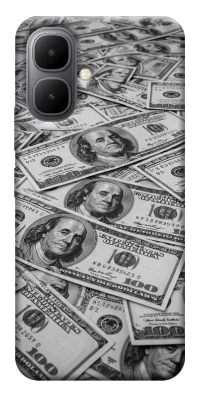 Чехол itsPrint Dollars background для Infinix Smart 10, деньги, купить оптом с доставкой
