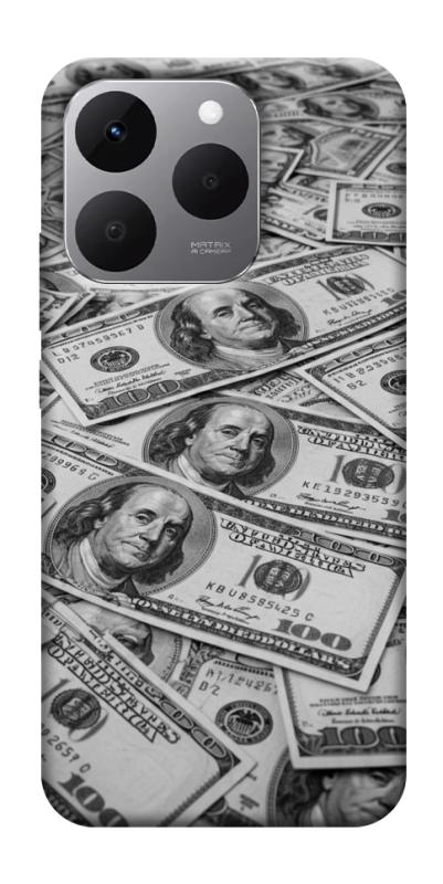 Чехол itsPrint Dollars background для Realme 15T, деньги, купить оптом с доставкой