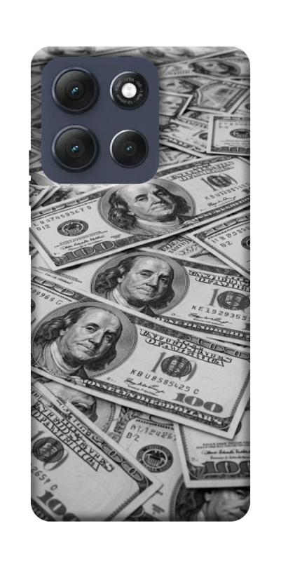 Чехол itsPrint Dollars background для Motorola Moto G86 Power, деньги, купить оптом с доставкой