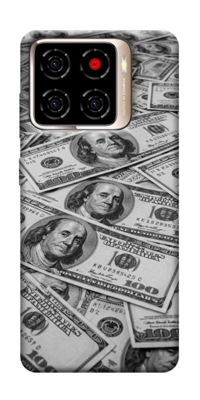 Чехол itsPrint Dollars background для ZTE Blade A56, деньги, купить оптом с доставкой