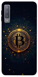 Чохол itsPrint Bitcoin для Samsung A750 Galaxy A7 (2018)