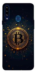 Чехол itsPrint Bitcoin для Samsung Galaxy A20s