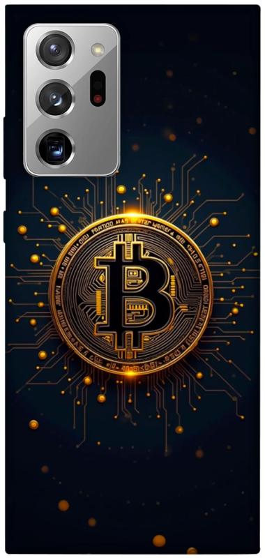 Чехол itsPrint Bitcoin для Samsung Galaxy Note 20 Ultra, деньги, купить оптом с доставкой