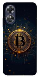 Чохол itsPrint Bitcoin для Oppo A17