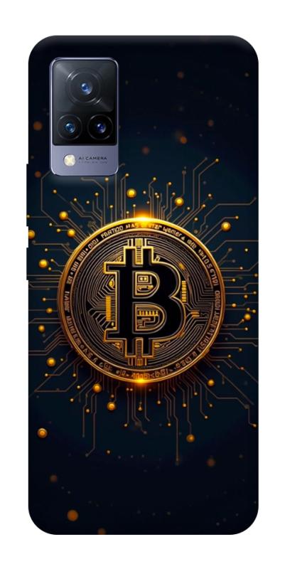 Чохол itsPrint Bitcoin для Vivo V21, гроші, купити оптом з доставкою