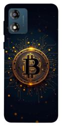 Чехол itsPrint Bitcoin для Motorola Moto E13