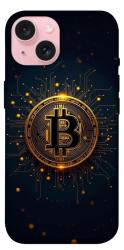 Чехол itsPrint Bitcoin для Apple iPhone 15 (6.1")