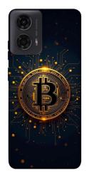Чехол itsPrint Bitcoin для Motorola Moto G24