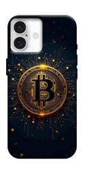 Чехол itsPrint Bitcoin для Apple iPhone 16 (6.1")