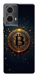 Чехол itsPrint Bitcoin для Motorola Moto G85