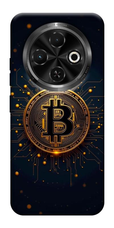 Чохол itsPrint Bitcoin для TECNO Spark 30C, гроші, купити оптом з доставкою
