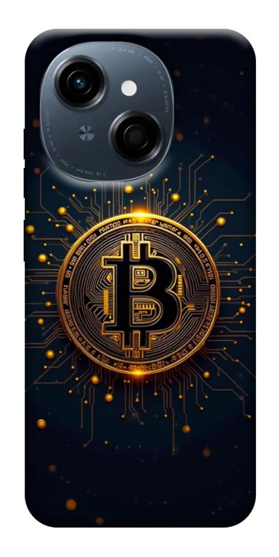 Чехол itsPrint Bitcoin для TECNO Spark Go 1, деньги, купить оптом с доставкой