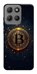 Чехол itsPrint Bitcoin для Motorola Moto G15 4G