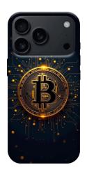 Чехол itsPrint Bitcoin для Apple iPhone 17 Pro (6.3")