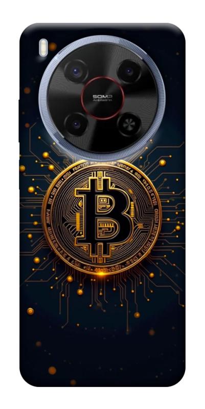 Чохол itsPrint Bitcoin для ZTE Nubia V70 Max, гроші, купити оптом з доставкою