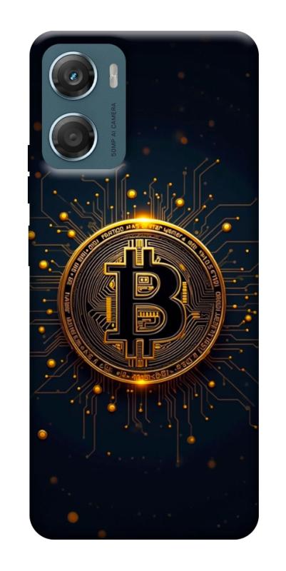 Чехол itsPrint Bitcoin для Motorola Moto G06, деньги, купить оптом с доставкой